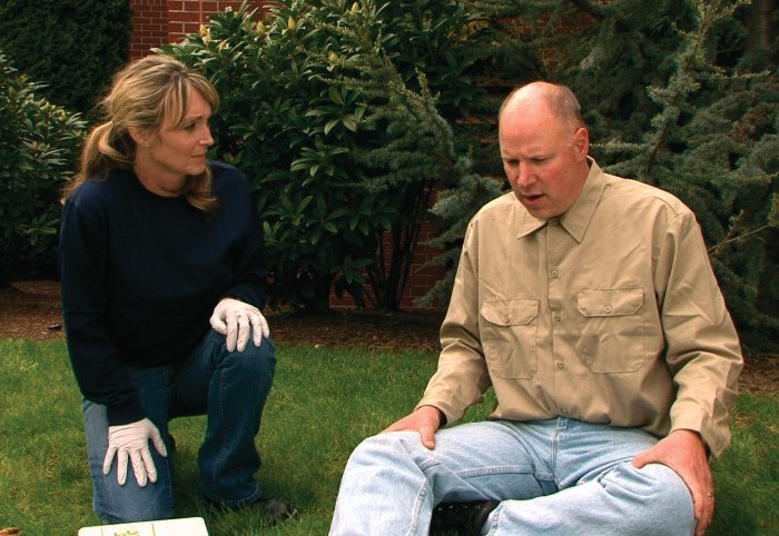 Allergic reaction picture